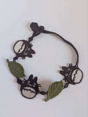Studio Ghibli My Neighbor Totoro Lace Leaf Bracelet